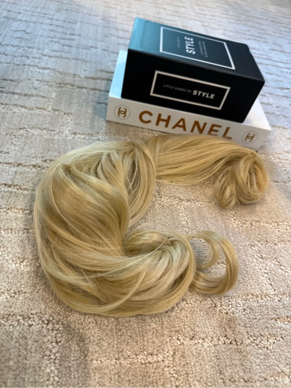 Blonde Long Wavy Ponytail Extension